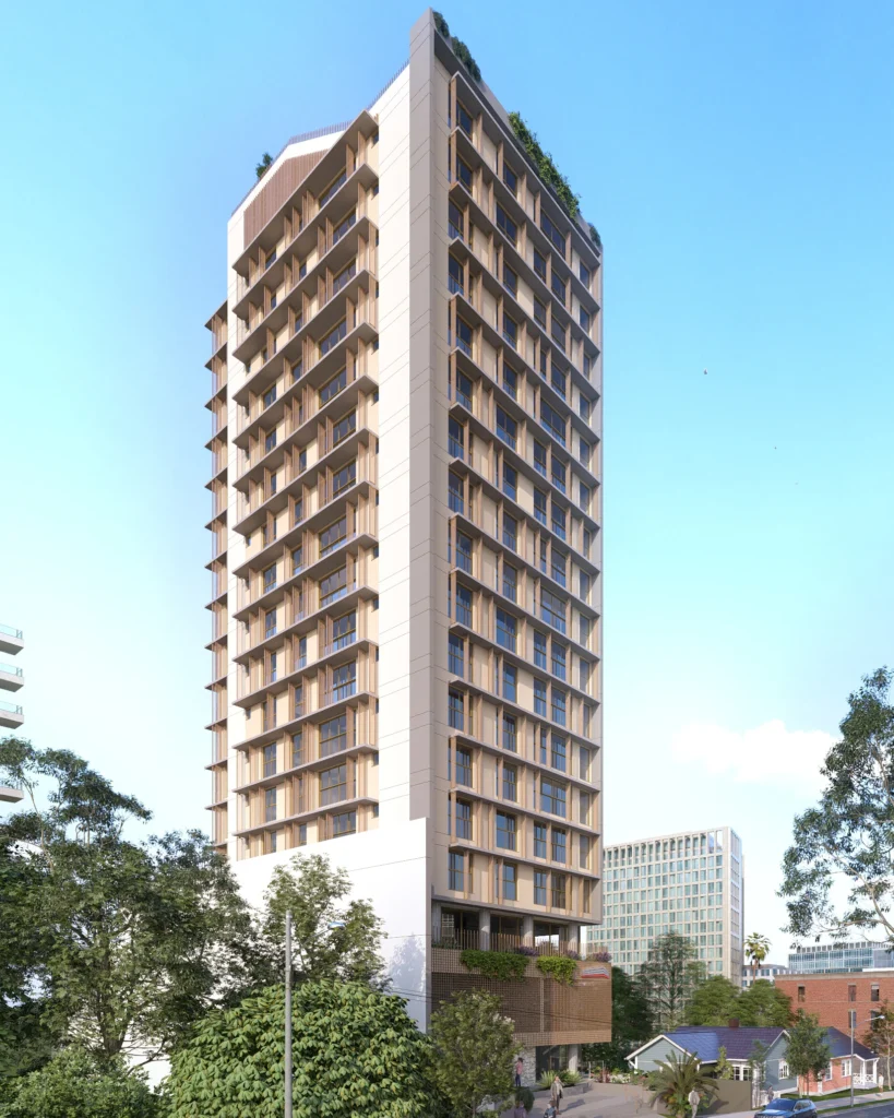 Fachada do Residencial Auraà — lançamento Home